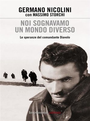 cover image of Noi sognavamo un mondo diverso